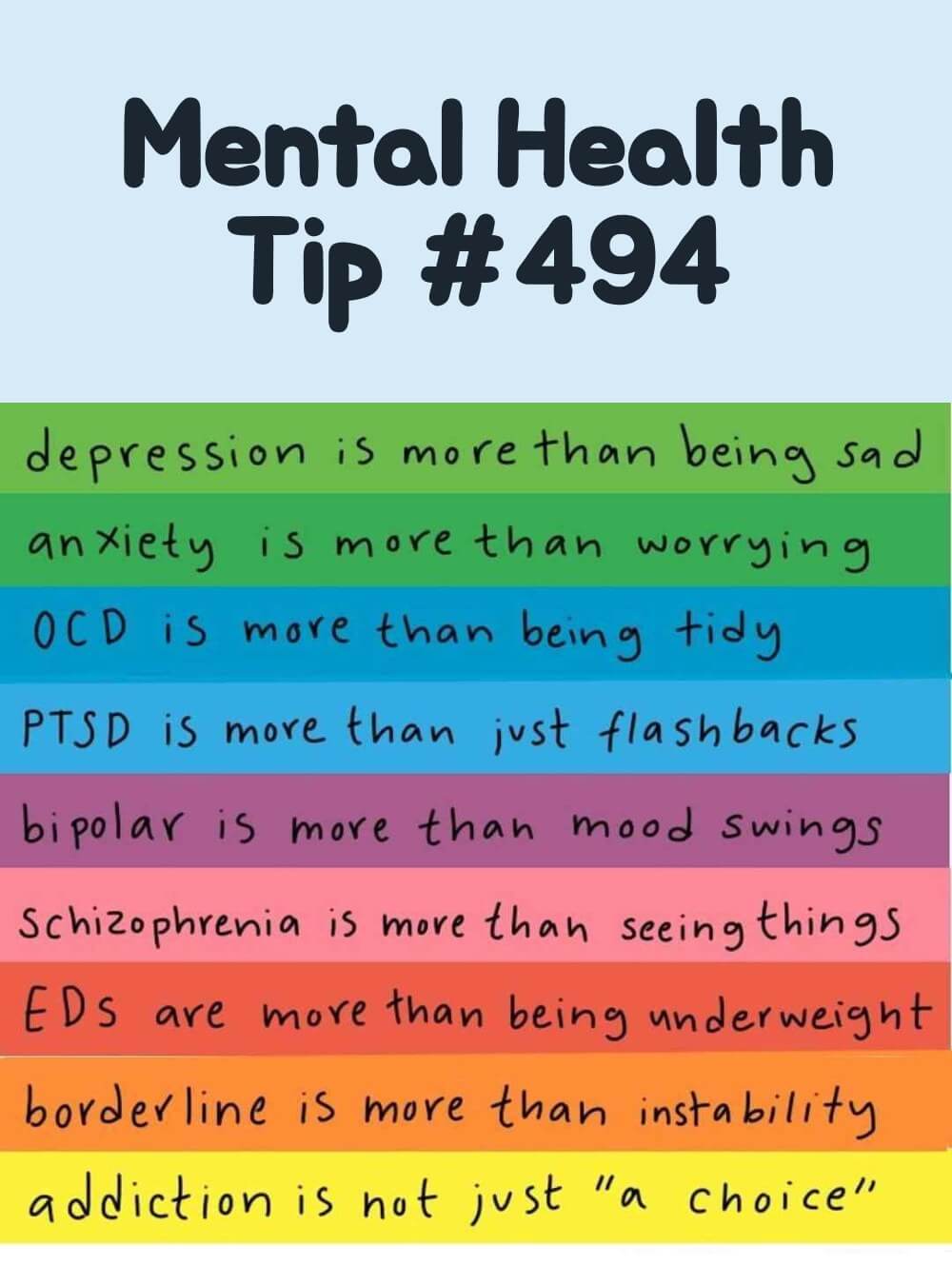 Emotional Well-being Infographic | Mental Health Tip #494